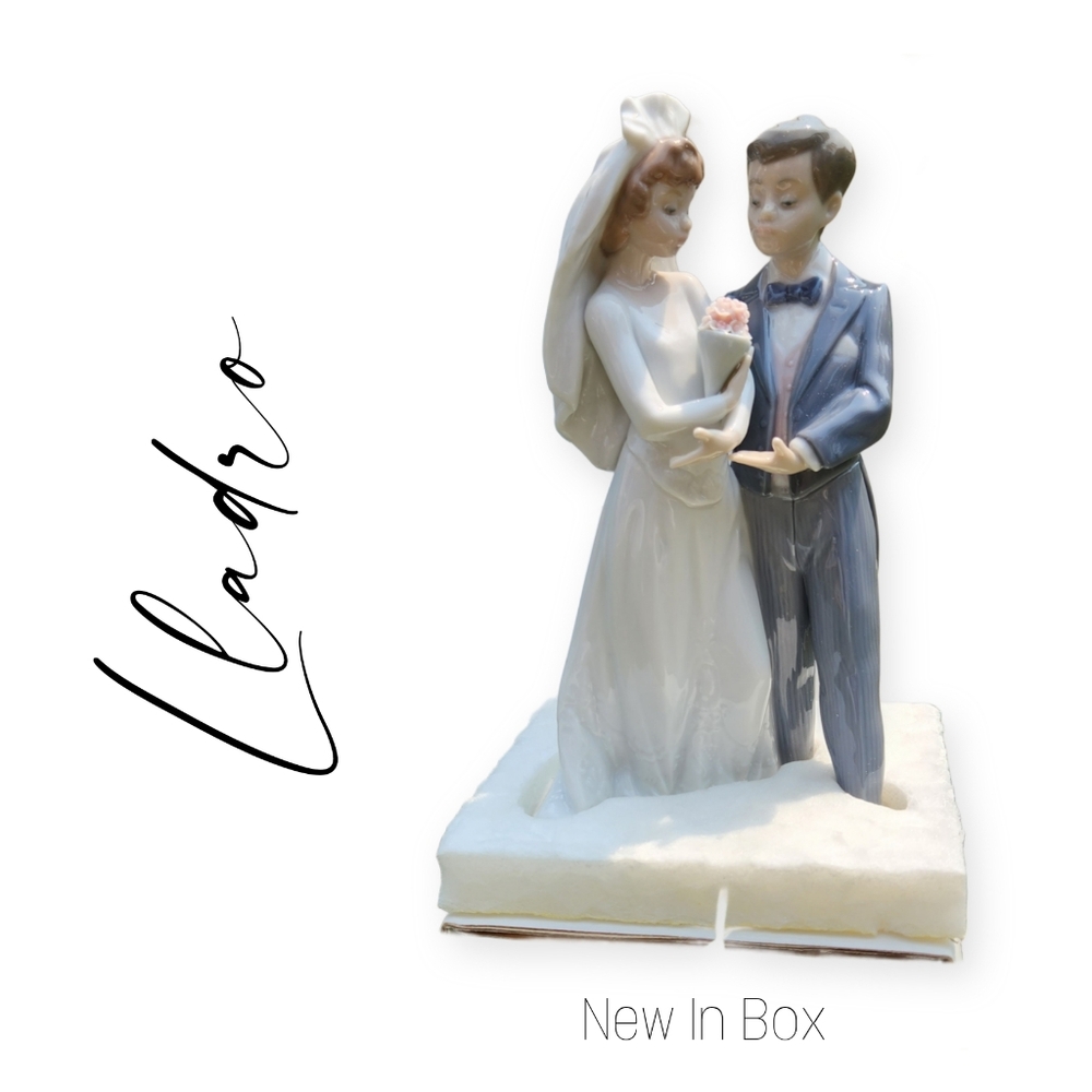 Lladro "From This Day Forward" Rare Collectible Wedding Figurine